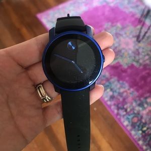 Men’s Black and Blue Mavado Watch